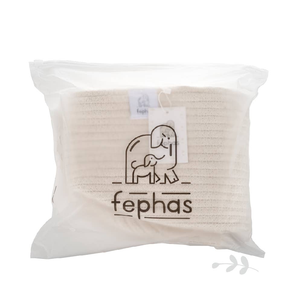 Rope Diaper Caddy - Off-White