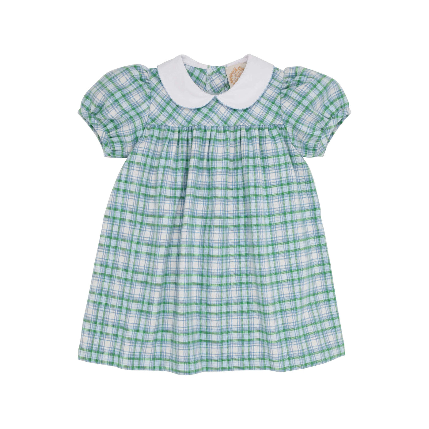 Adaire Dress - Eastpoint Plaid with Barrington Blue