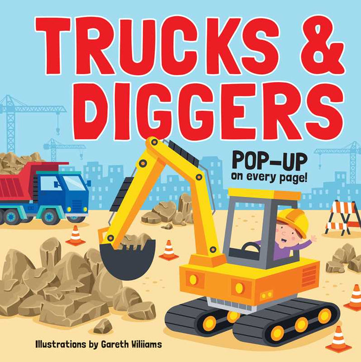 Trucks &amp; Diggers: Pop-Up Book
