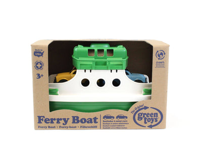 Ferry Boat - Green/White