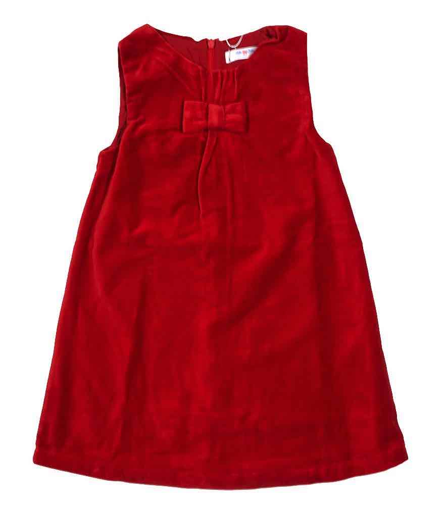 Amelia Dress - Red Velvet