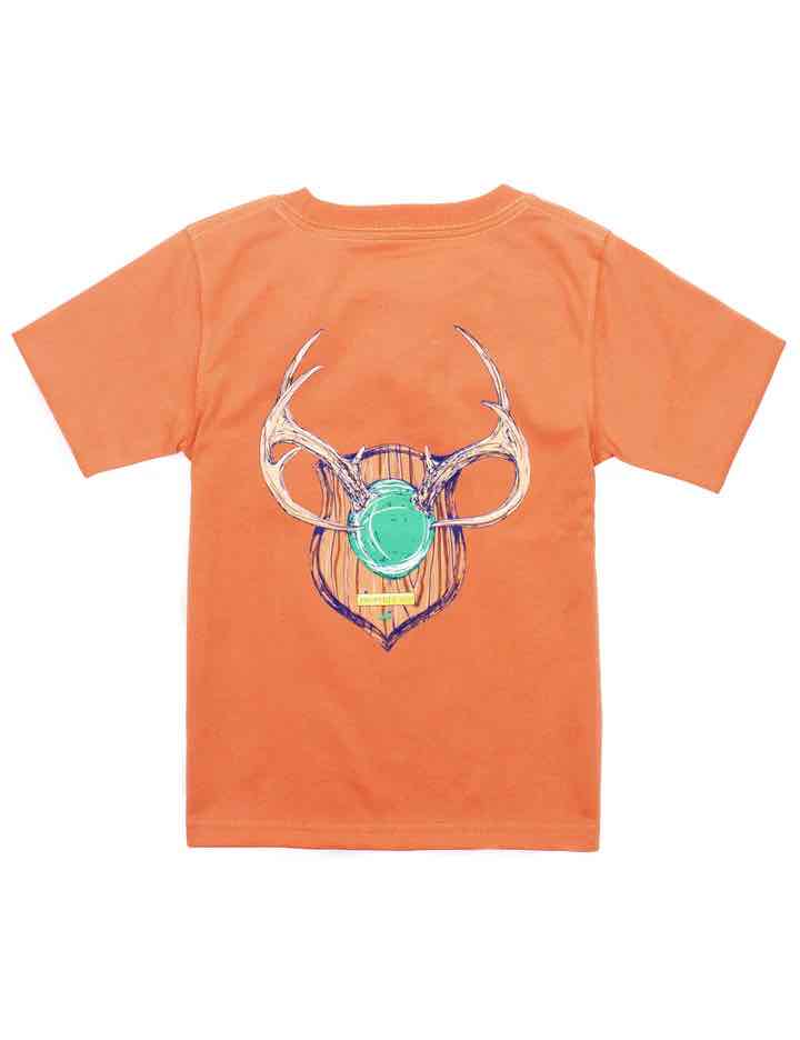 T-Shirt Short Sleeve - Antler Mount - Mango