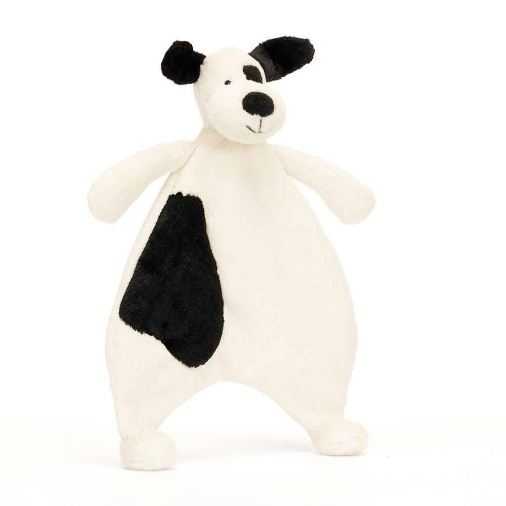 jellytcat Comforter - Black & Cream Puppy