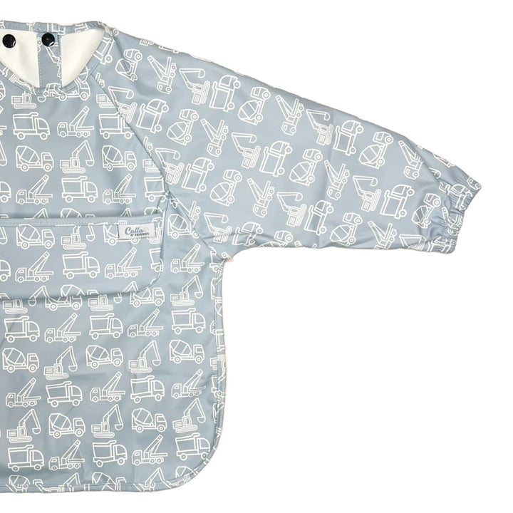 Grayson Long Sleeve Bib - Powder Blue - Construction