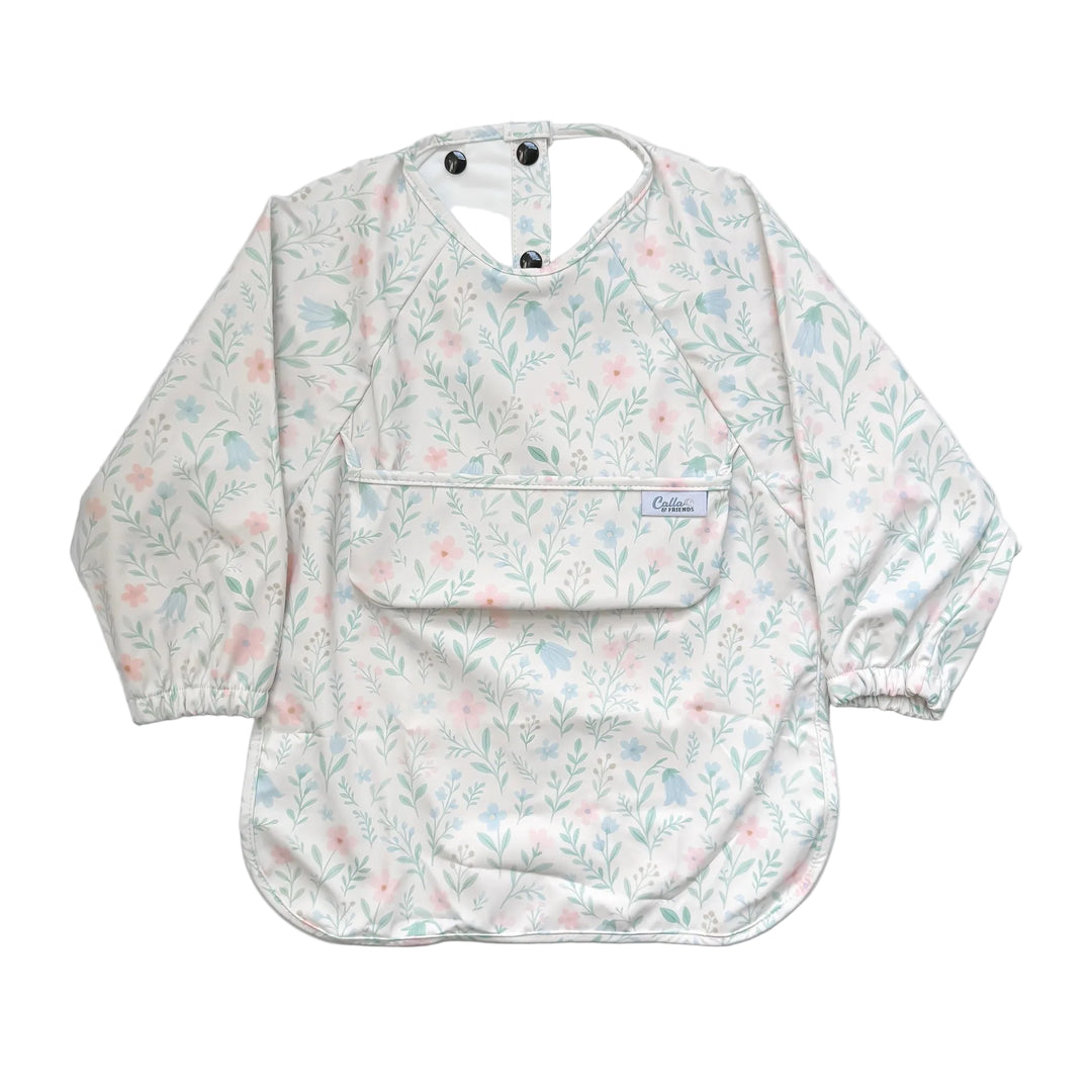 calla grayson long sleeve bib wildflower dreams