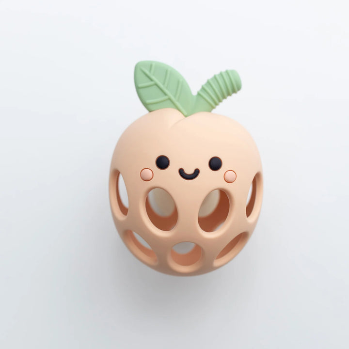 Peach Blossom Silicone Teether