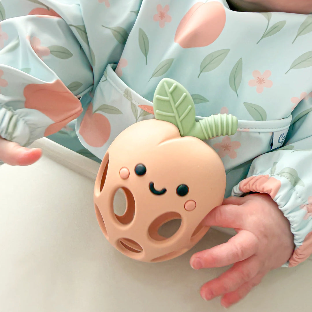 Peach Blossom Silicone Teether