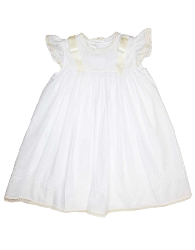 Caroline Heirloom Dress - White