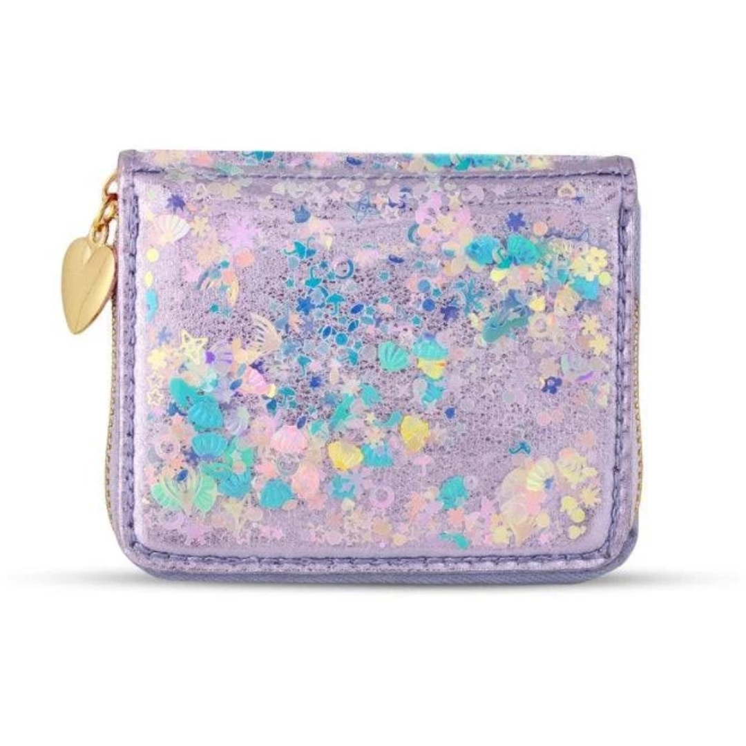 carrying kind Wallet - Confetti Mermaid