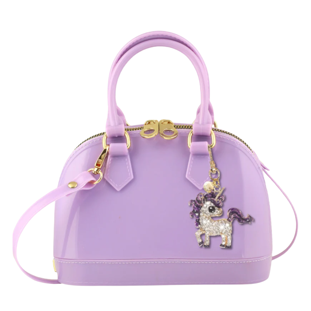Cate Jelly Purse - Lavender - Unicorn