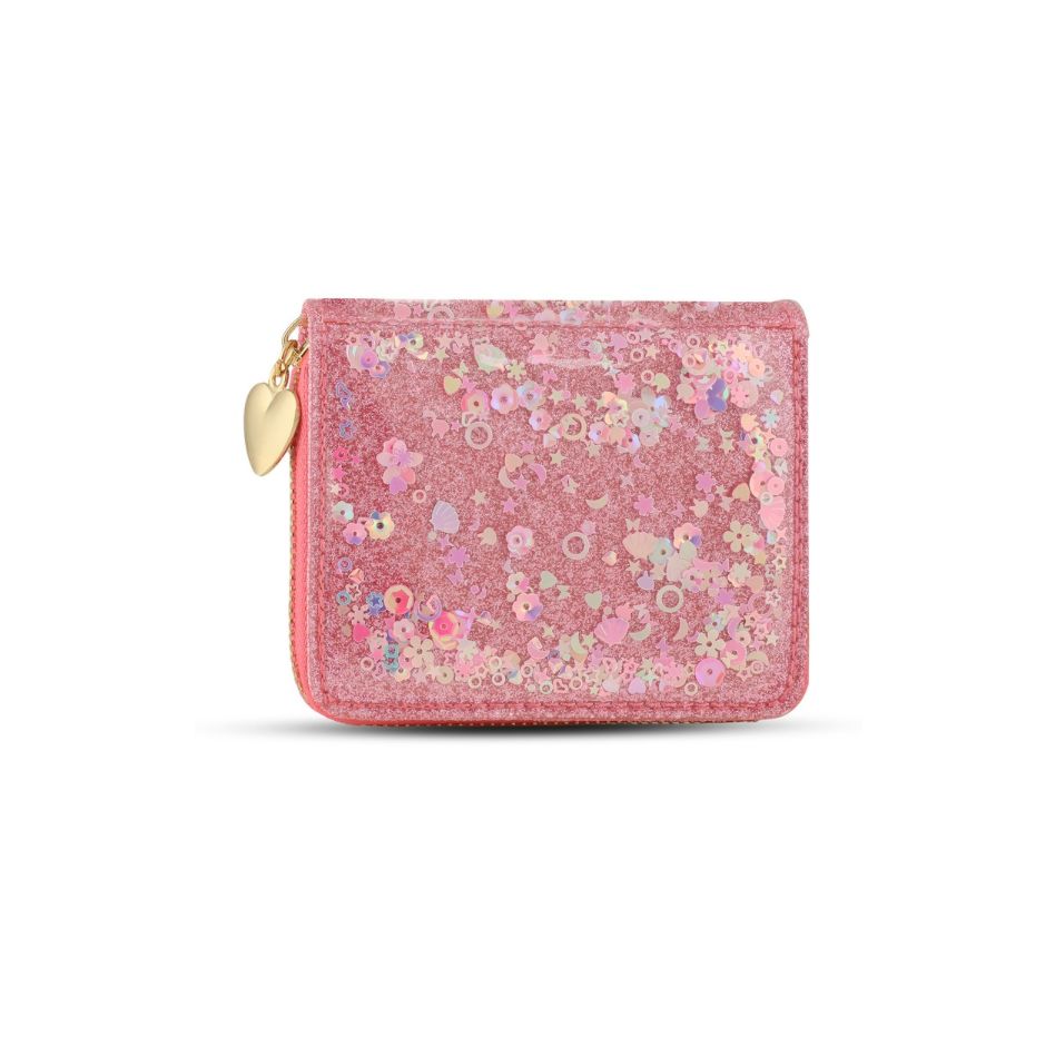 carrying kind Wallet - Confetti Pink