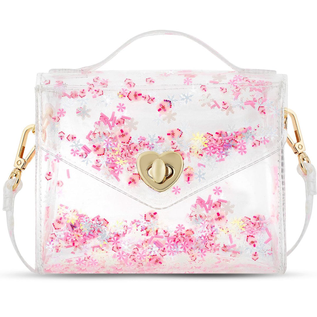 carrying kind Gussie Purse - Pink Peppermint
