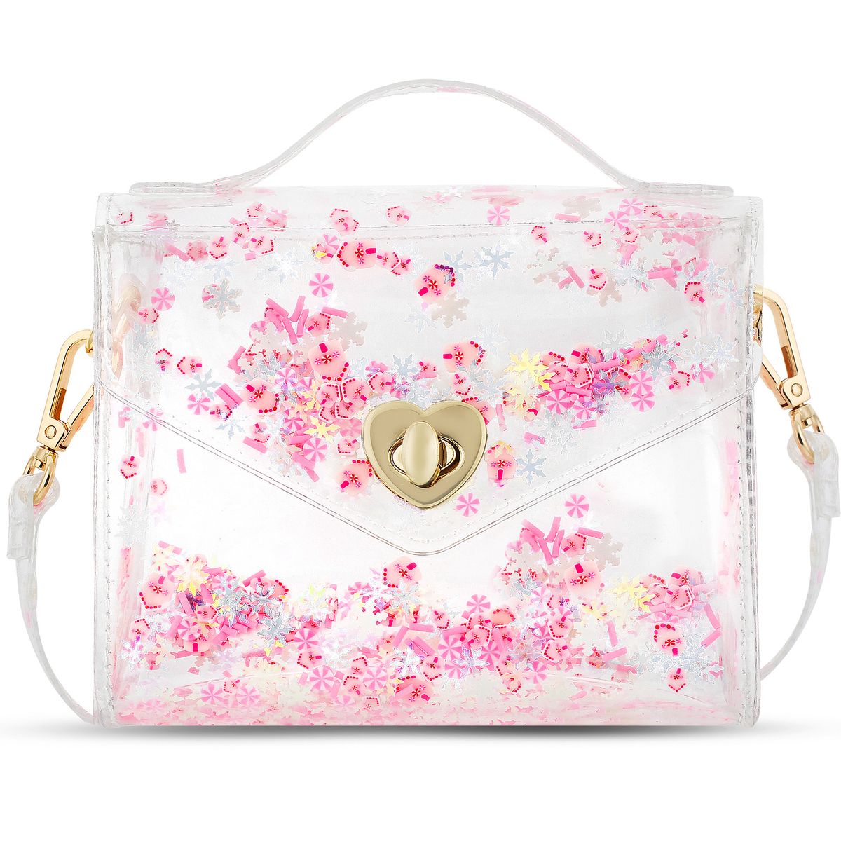 carrying kind Gussie Purse - Pink Peppermint