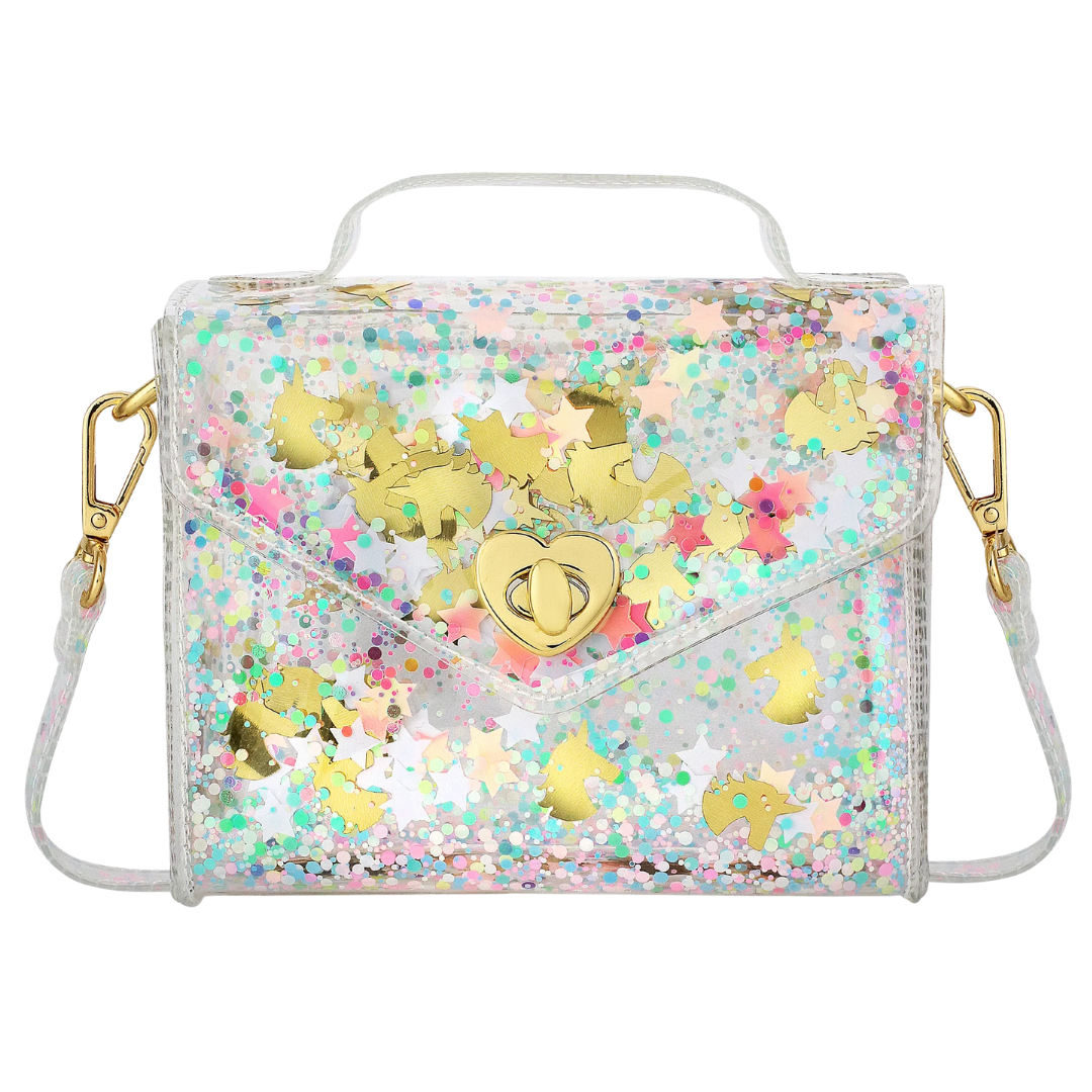 carrying kind Gussie Purse - Unicorn
