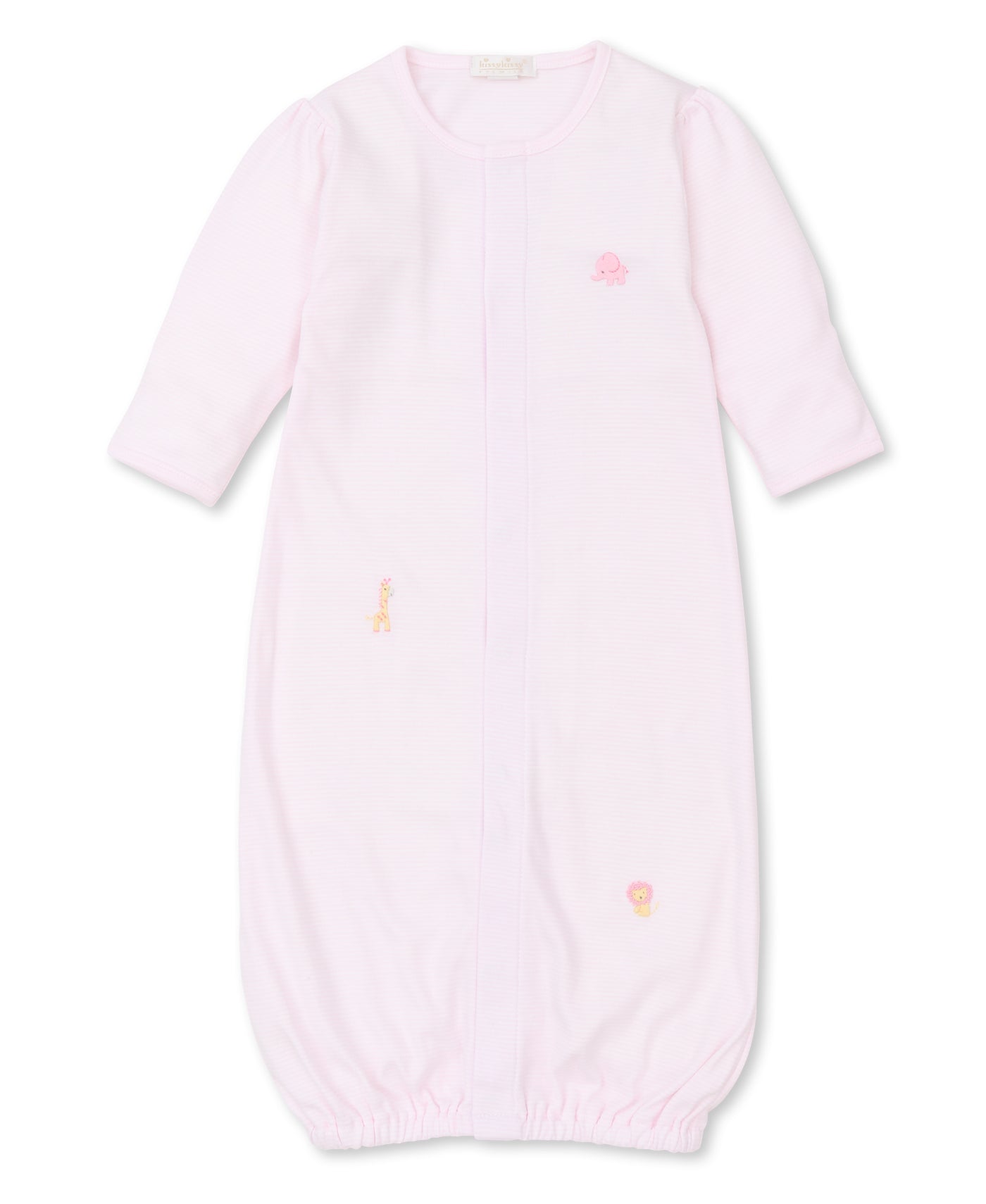 Converter Gown with Hat SET - Jungle Kins Pink Stripe
