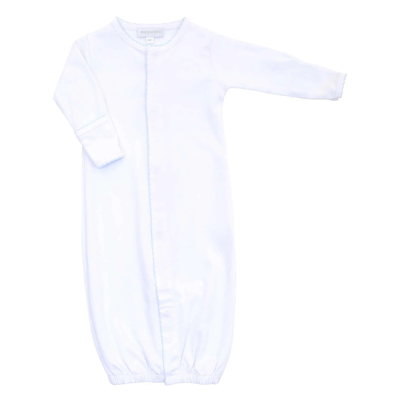 Converter Gown - White with Blue