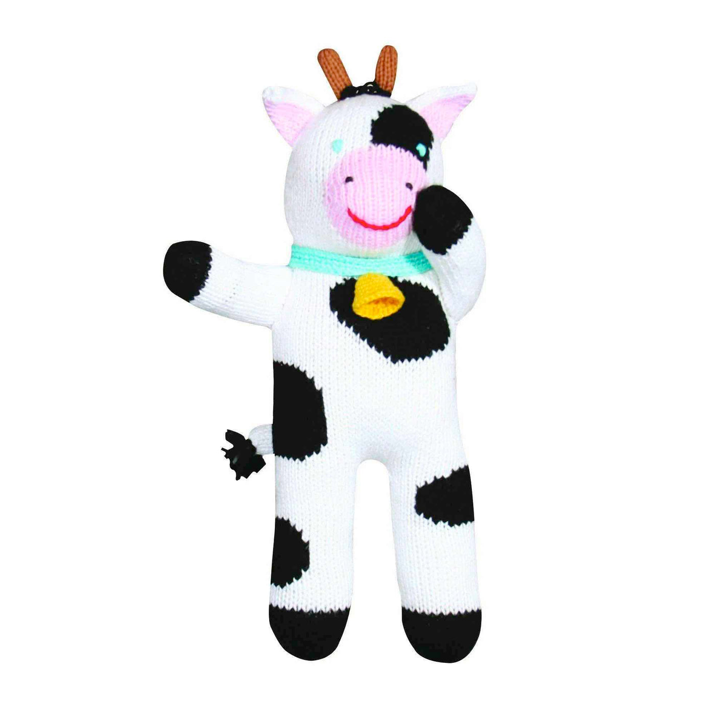Cowleen The Cow Knit Rattle