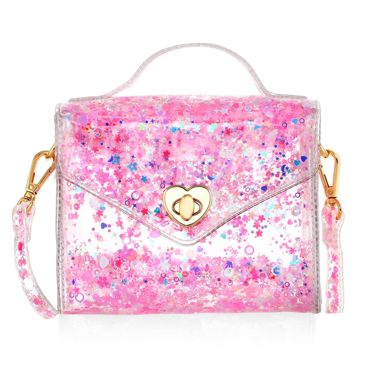 Gussie Purse - Pink Sparkle