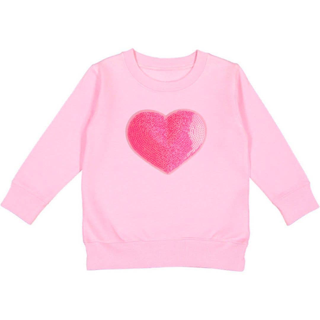 Heart Sequin Patch Valentine&