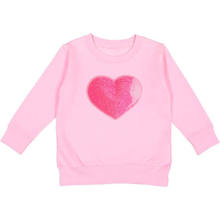 Heart Sequin Patch Valentine&