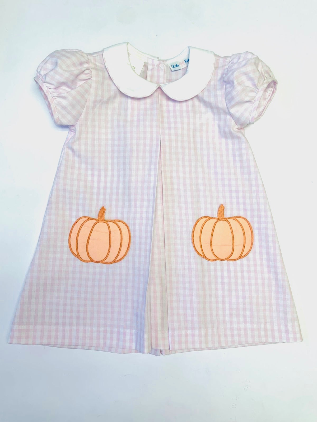 Dana Dress - Pumpkin Applique Pocket