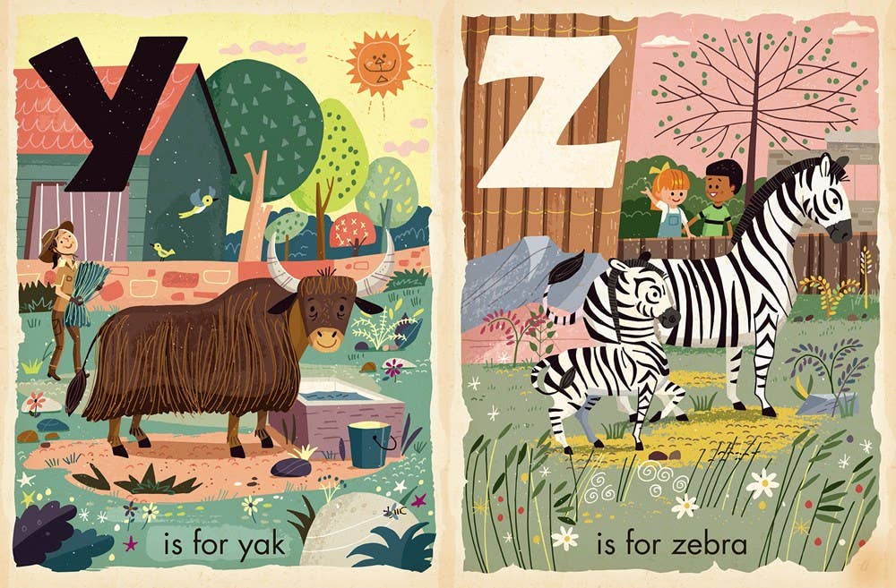 Z is for Zoo: Alphabet board book – Miss Lillie Children's Boutique