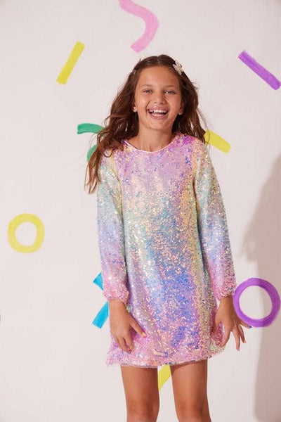 Party Dress - Sequin Ombre