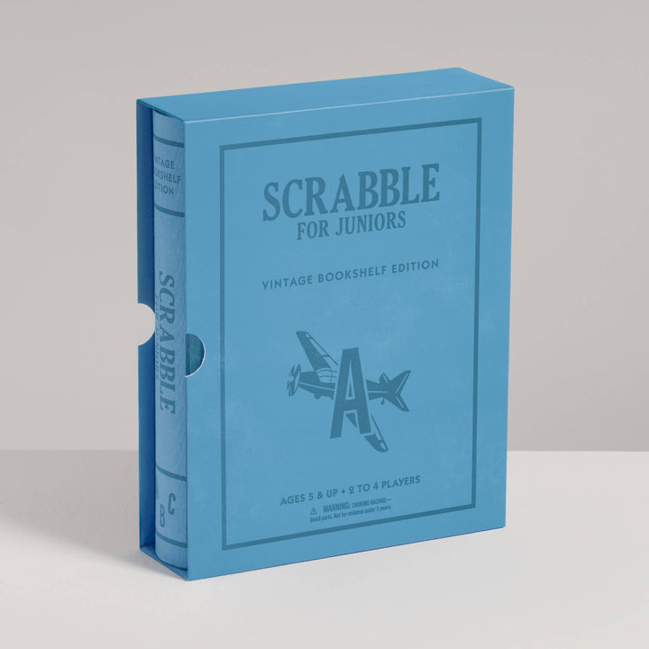 Scrabble for Juniors Vintage Bookshelf Edition