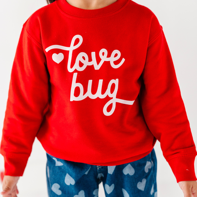 Love Bug Sweatshirt - Red