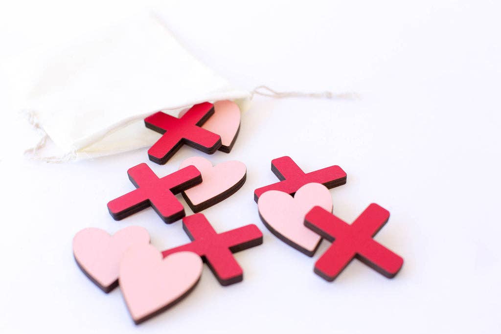 Tic Tac Toe Board - Valentine&