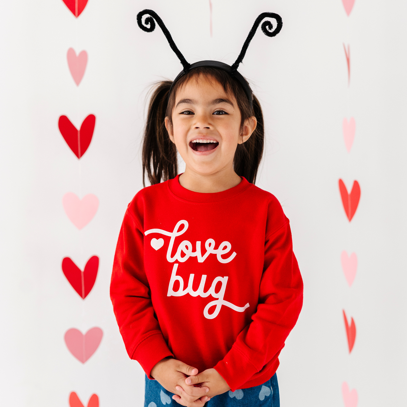 Love Bug Sweatshirt - Red