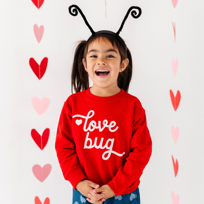 Love Bug Sweatshirt - Red