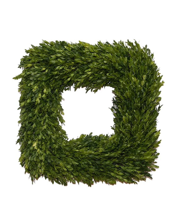 Boxwood Wreath - 18" Square