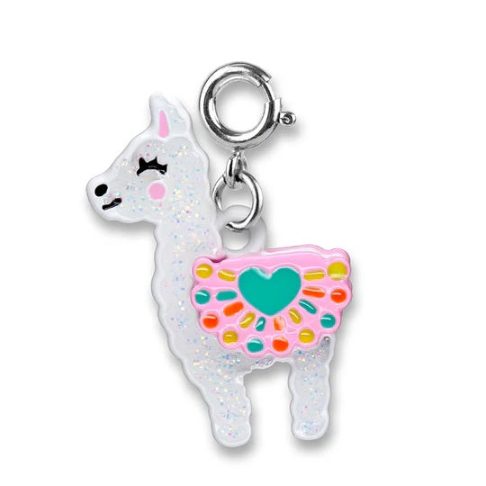 Charm - Glitter Llama