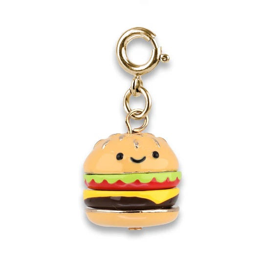 Charm - Gold Cheeseburger