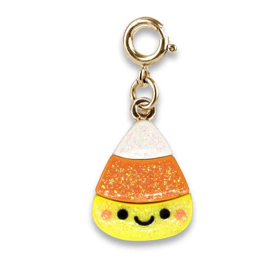 Charm - Gold Glitter Candy Corn