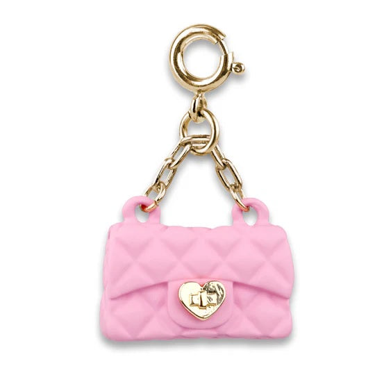 Charm - Gold Pink Purse