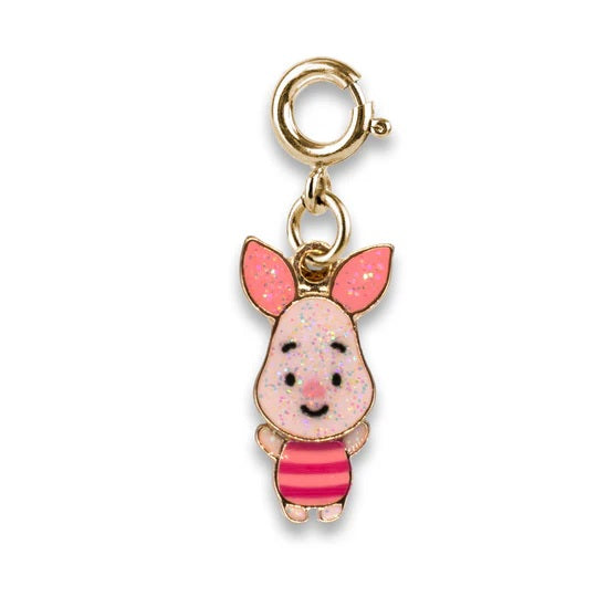 Charm - Gold Swivel Piglet