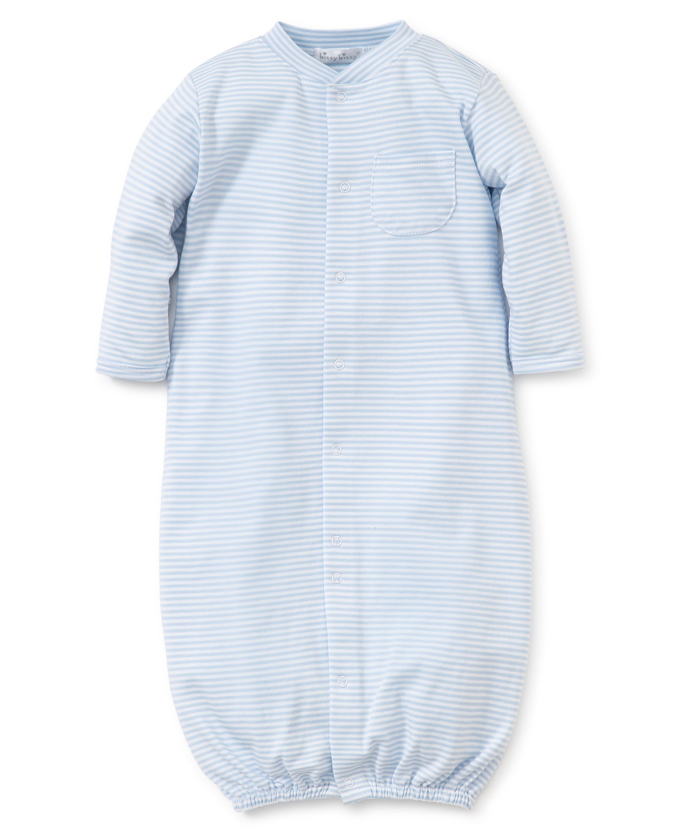 Basics Converter Gown - Blue Stripe