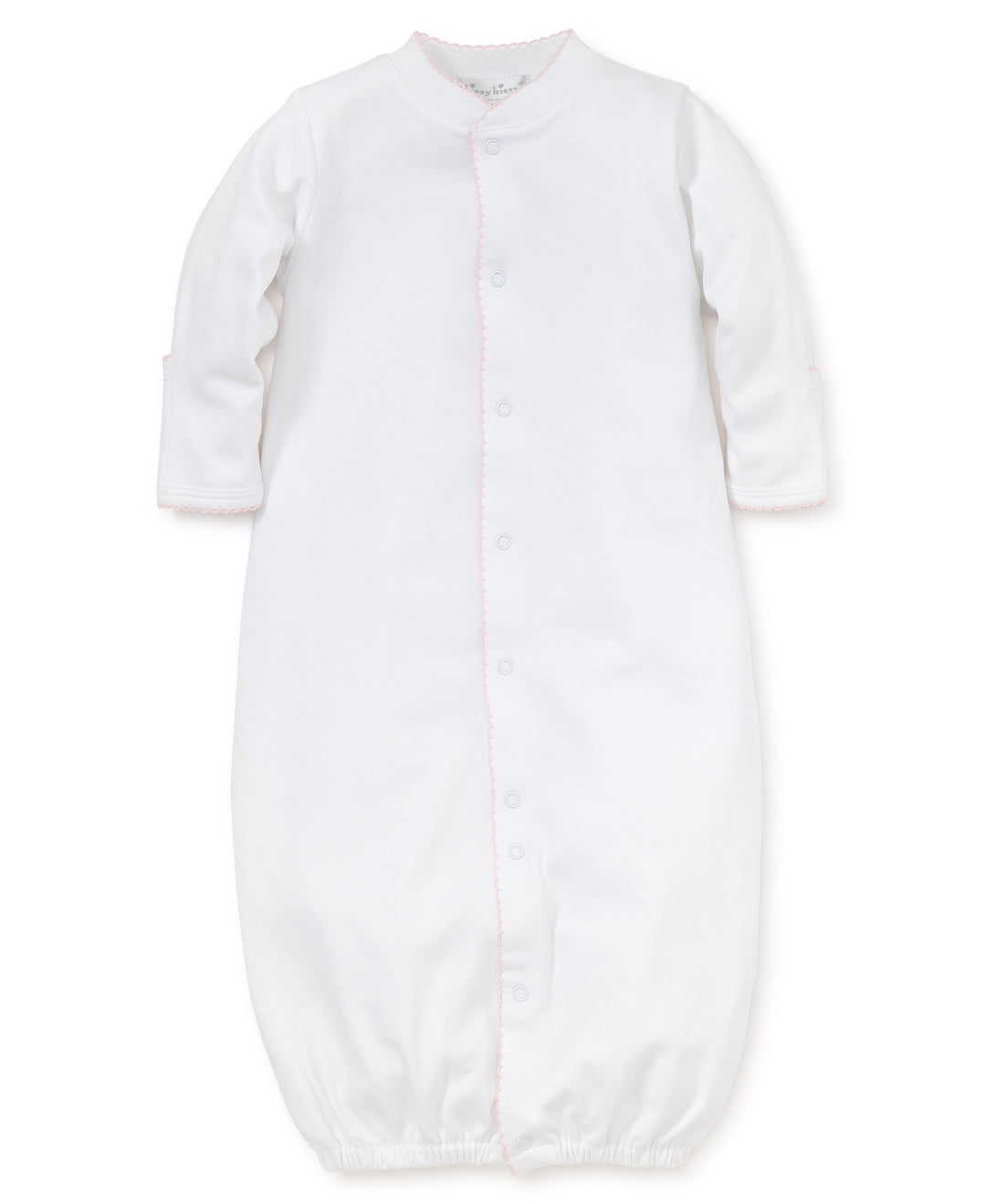 kissy kissy Basics Converter Gown - White w/ Pink