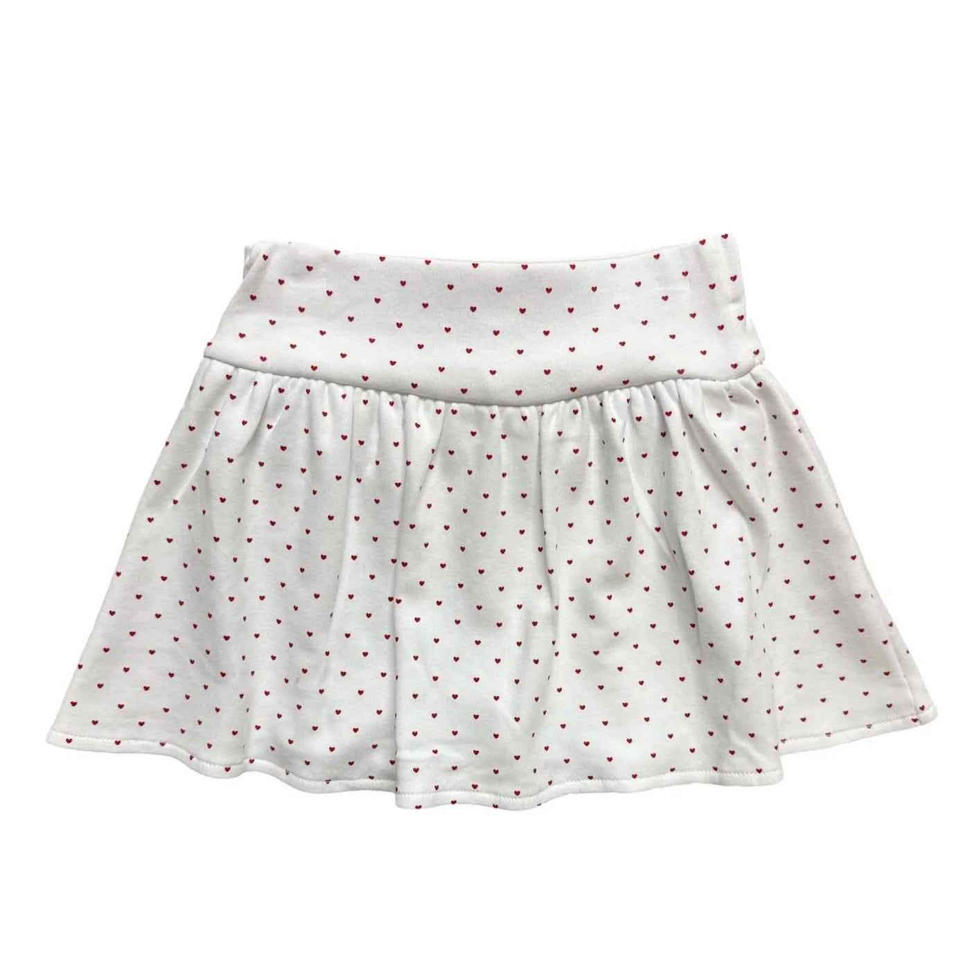 Skort - Hearts Print