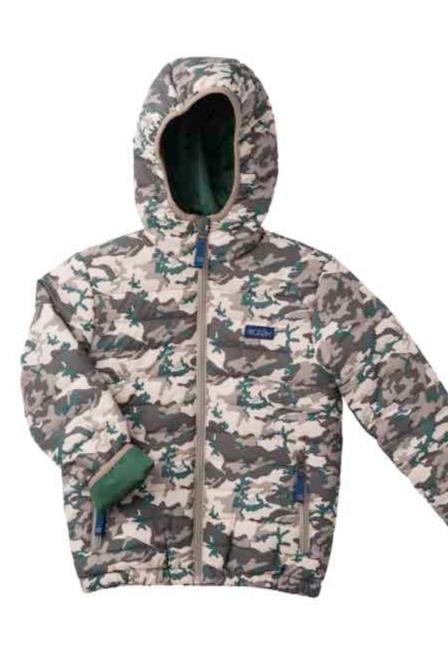 Hooded Puffer Jacket - Camo