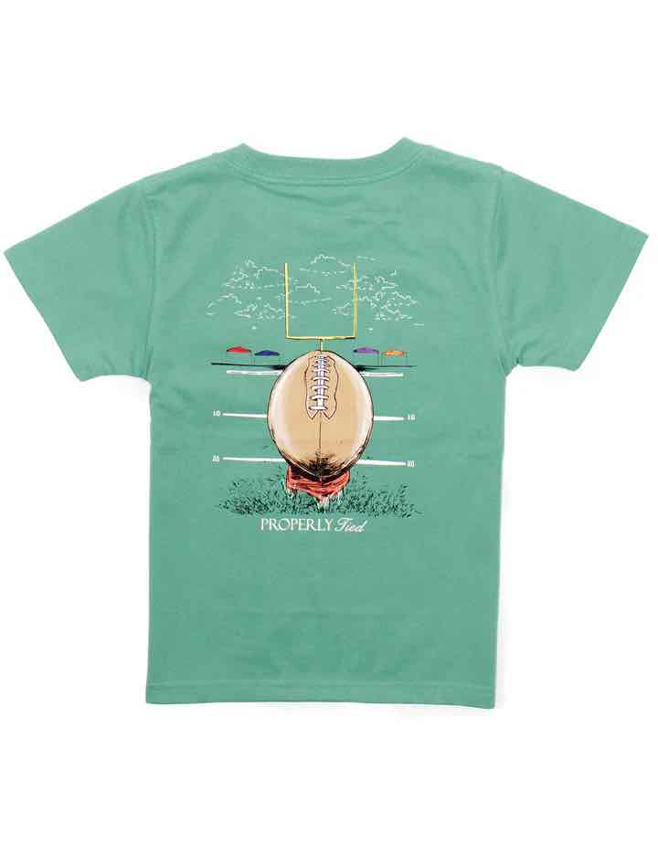 T-Shirt Short Sleeve - Field Goal - Ivy