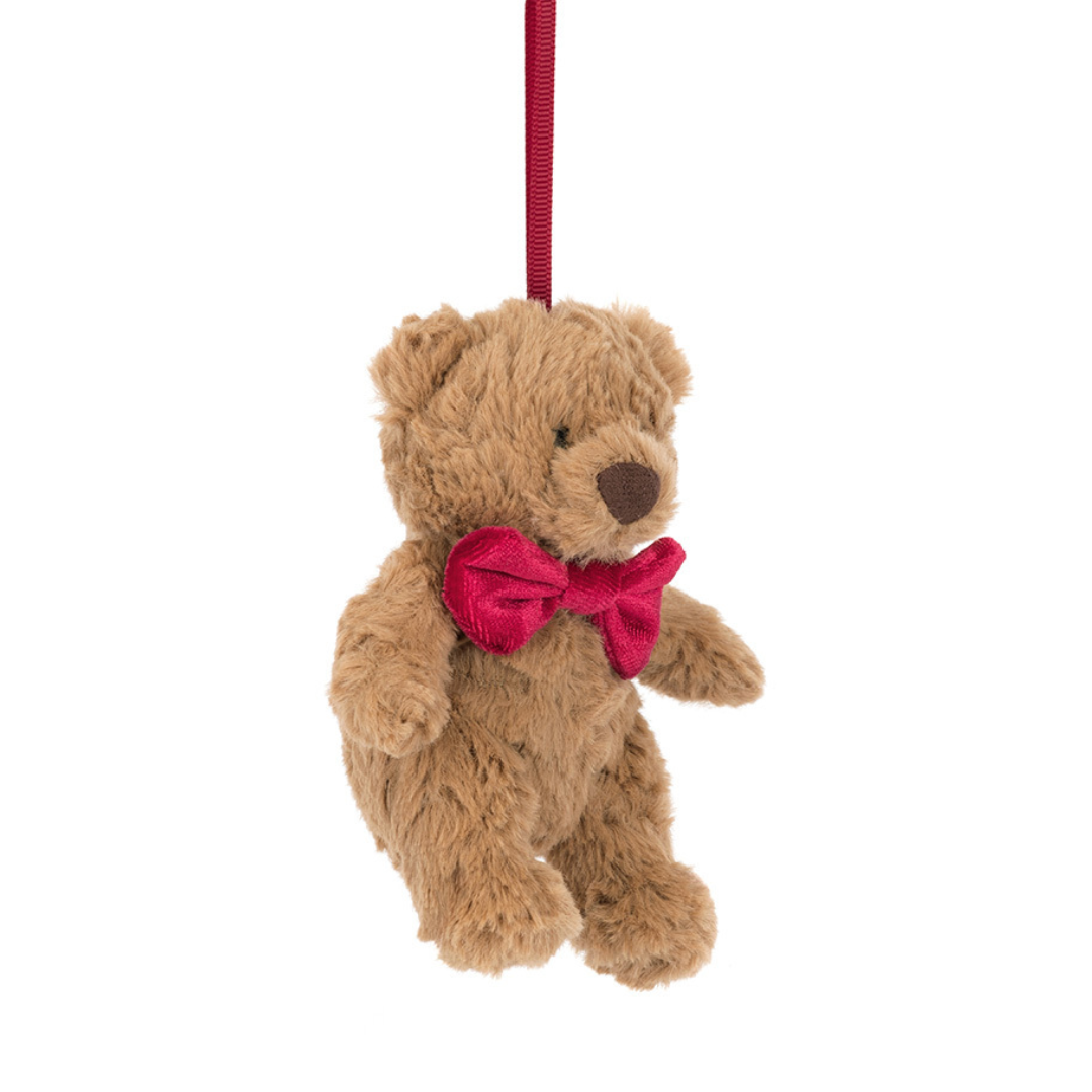 jellycat Bartholomew Bear christmas Tree Decoration  ornament