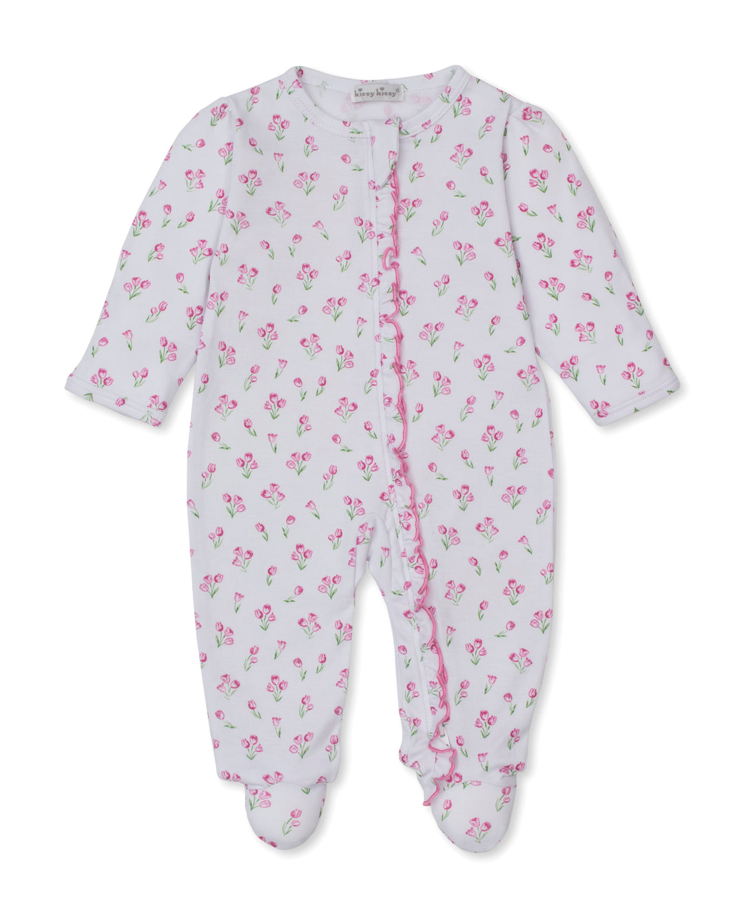 kissy kissy Footie Zipped - Timeless Tulips