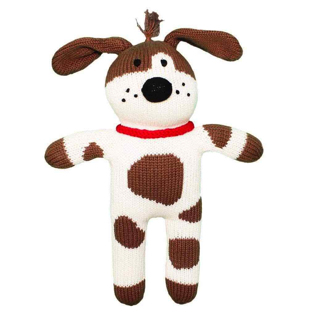 Mr. Woofers the Dog Knit Doll