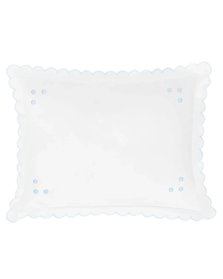 Scalloped Baby Pillowcase
