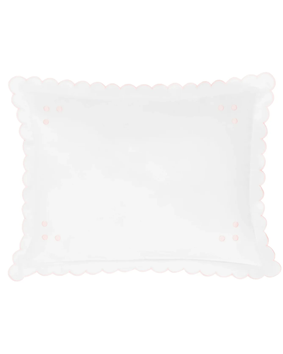 Scalloped Baby Pillowcase