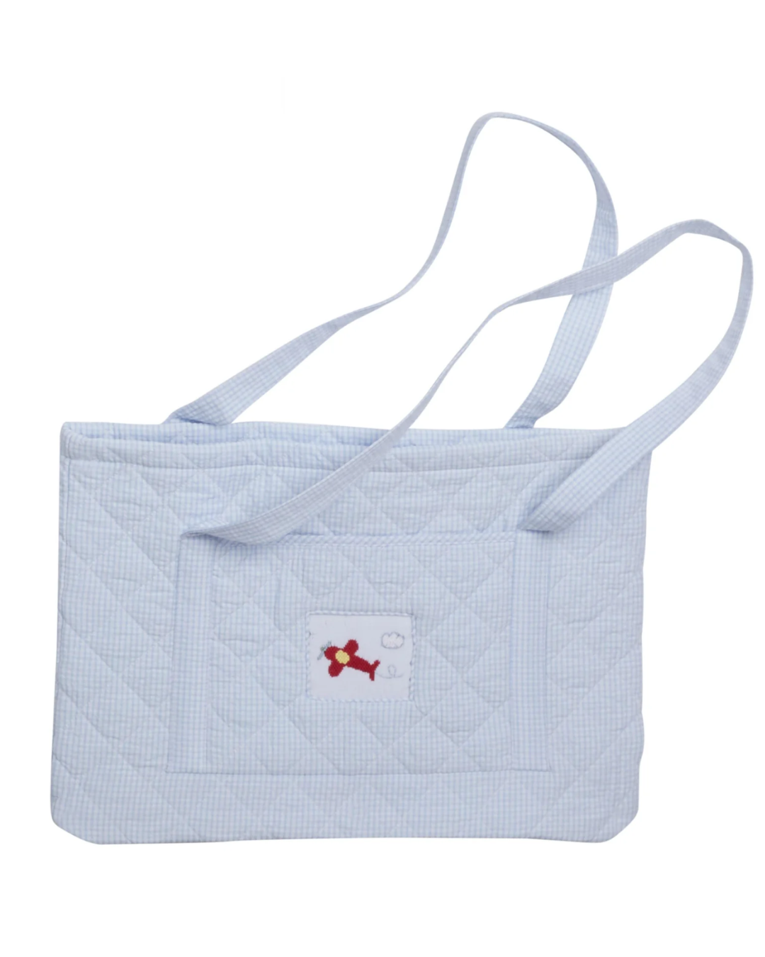Quilted Tote - Airplane