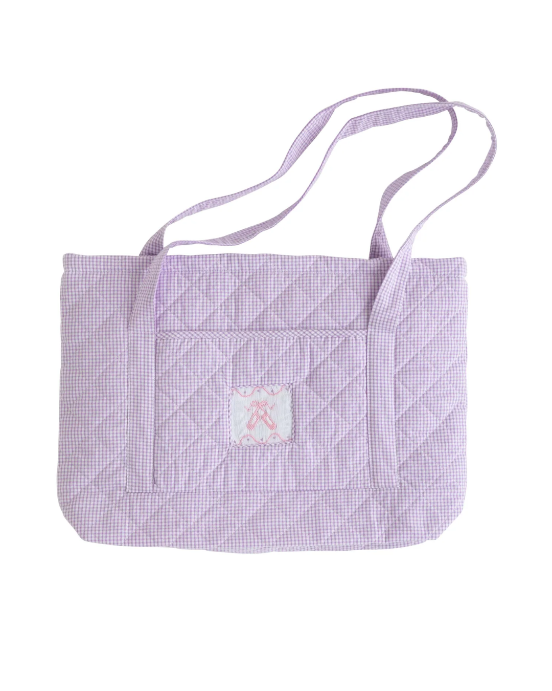 little english Quilted Tote bag - Ballet
